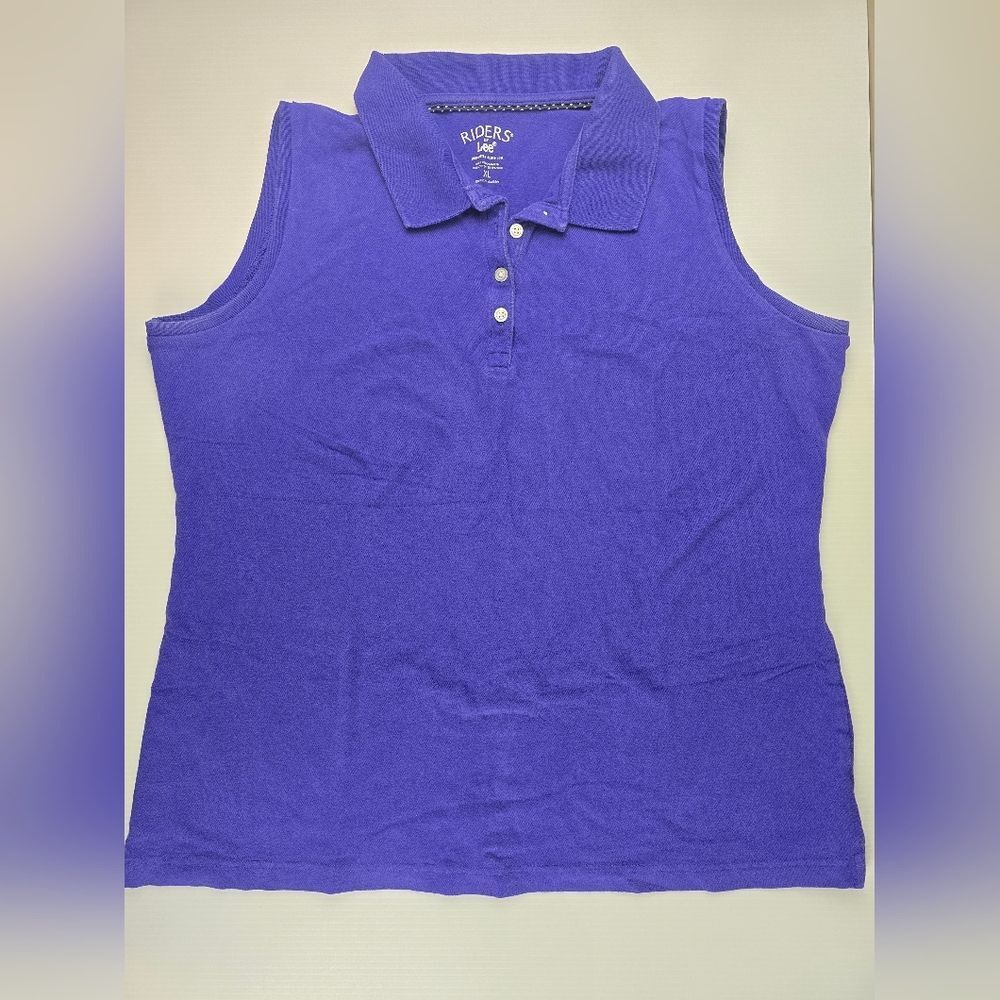 Riders By Lee Sleeveless Polos Sz XL Bundle of Three - Picture 4 of 9
